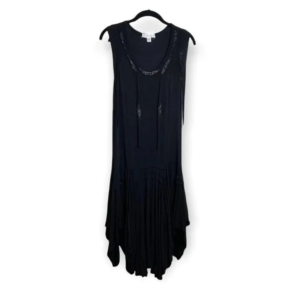 Boo Radley Sleeveless Long Drop Waist Dress